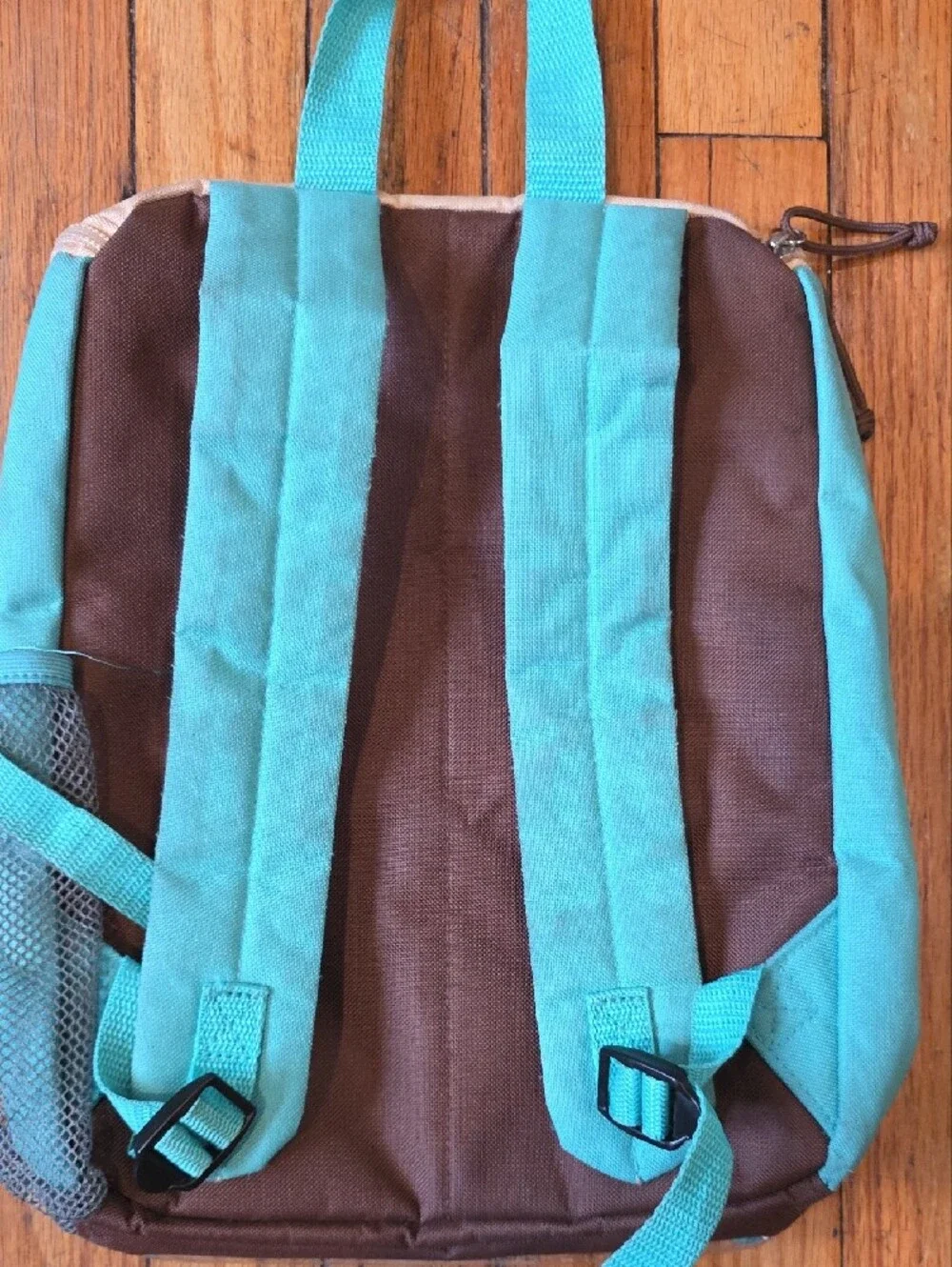 Skip Hop Teal, Brown & Tan Puppy Backpack with Matching Baby Bag Includes Both